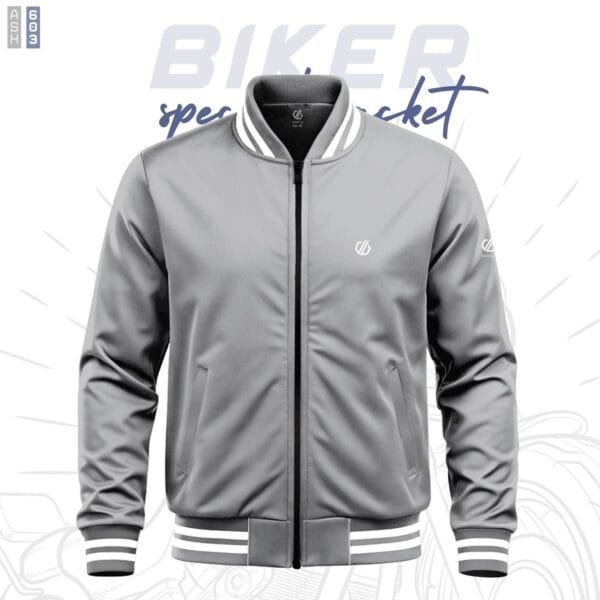 603- Biker Special Jacket (Solid Ash)